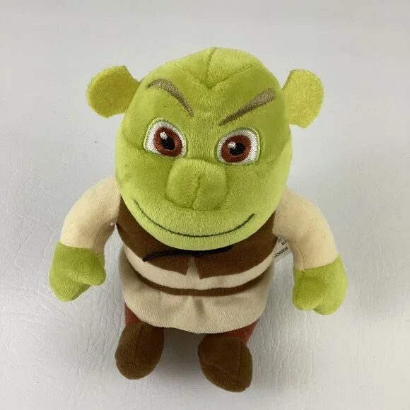 Shrek Plush Mini Stuffed Animal 6" Doll Toy Green Ogre DreamWorks 2019 - Picture 6 of 6